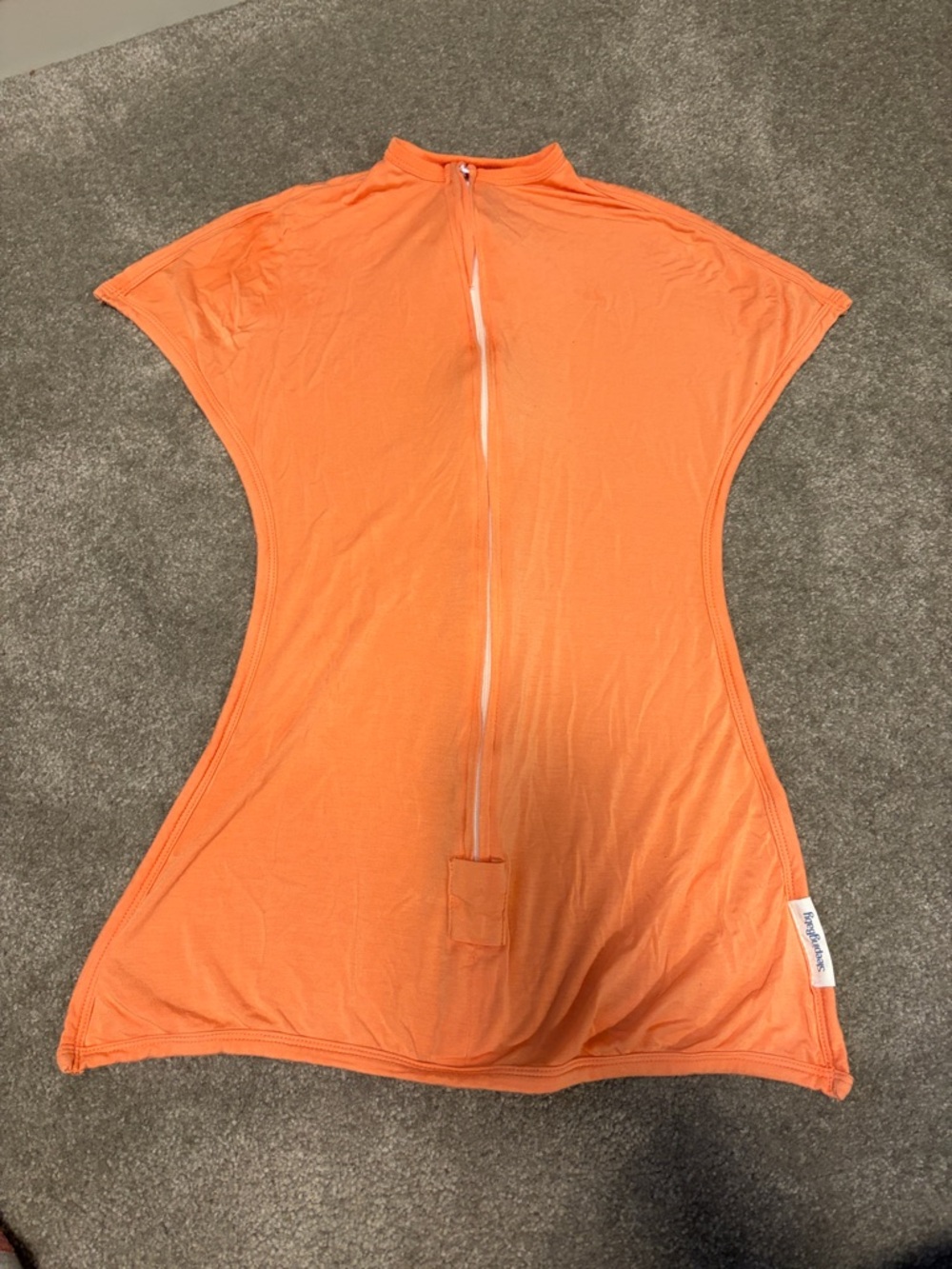 SleepingBaby Orange Zipadee Zip Transitional Sleep Sack